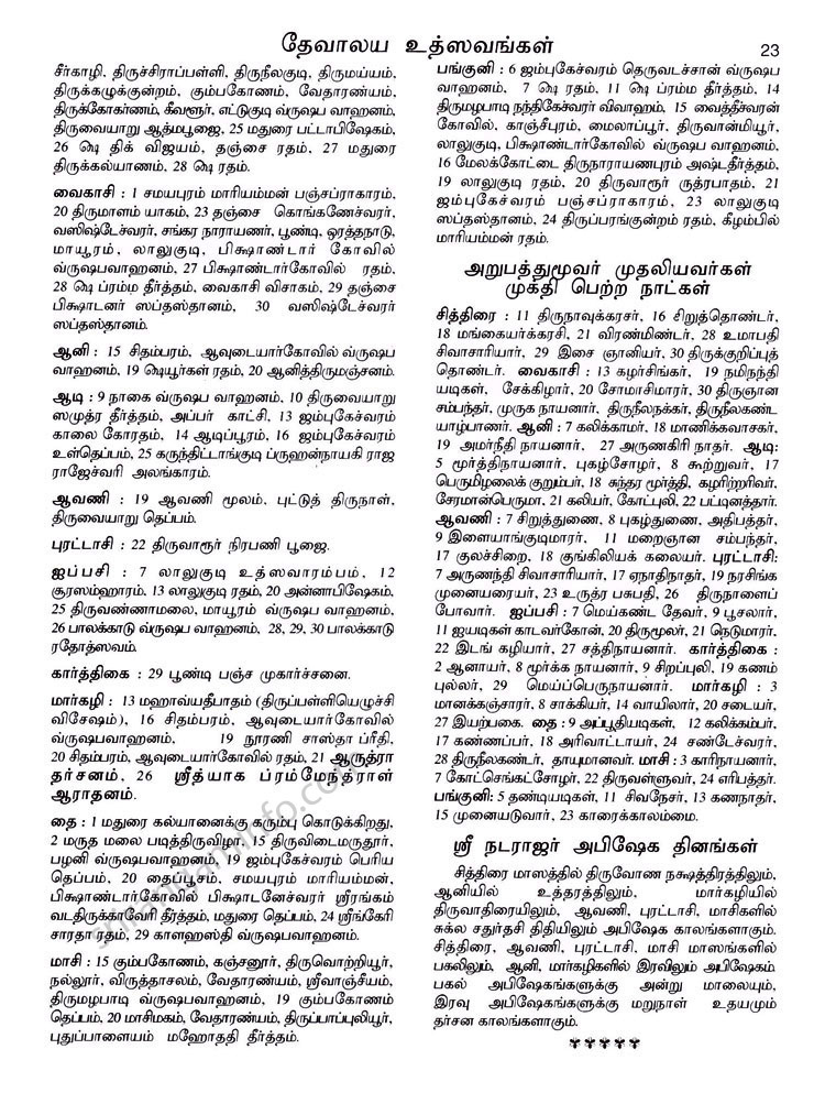 Panchangam